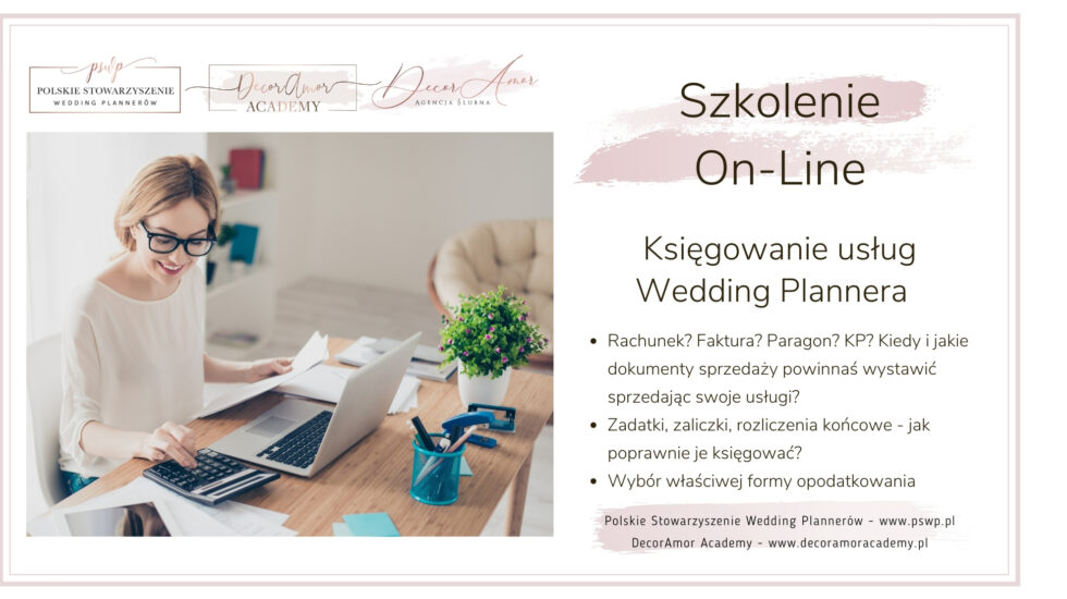 Księgowanie Usług Wedding Plannera - szkolenie-01